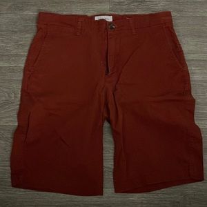 Red shorts